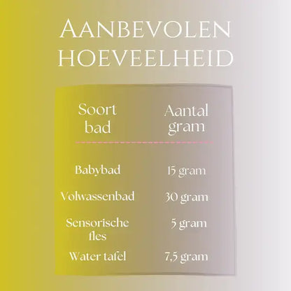 Sensus Lotus: Magisch badpoeder - 60 gr. - Sunshine yellow