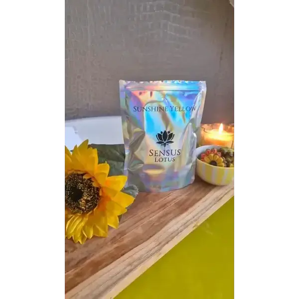 Sensus Lotus: Magisch badpoeder - 60 gr. - Sunshine yellow