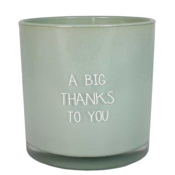 My Flame: SOJAKAARS - A BIG THANKS TO YOU - GEUR: MINTY BAMBOO