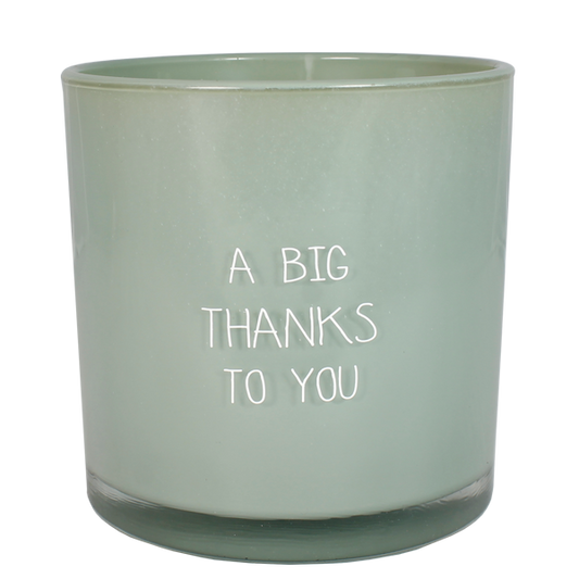 My Flame: SOJAKAARS - A BIG THANKS TO YOU - GEUR: MINTY BAMBOO