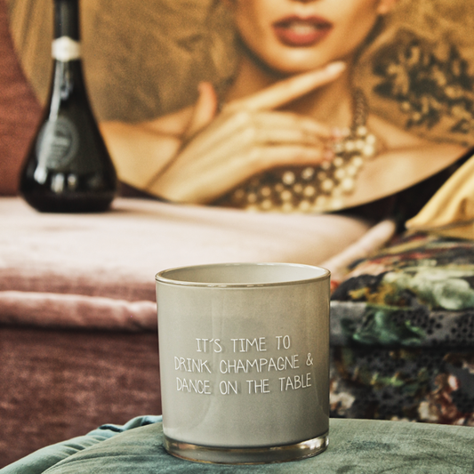 My Flame: SOJAKAARS - DRINK CHAMPAGNE & DANCE ON THE TABLE - GEUR: AMBER'S SECRET