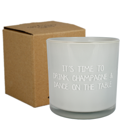 My Flame: SOJAKAARS - DRINK CHAMPAGNE & DANCE ON THE TABLE - GEUR: AMBER'S SECRET