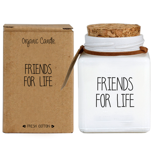 My Flame: SOJAKAARS - FRIENDS FOR LIFE - GEUR: FRESH COTTON