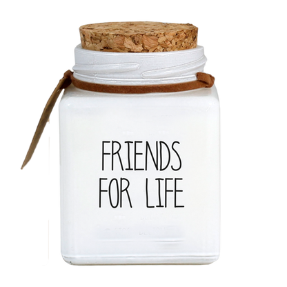 My Flame: SOJAKAARS - FRIENDS FOR LIFE - GEUR: FRESH COTTON