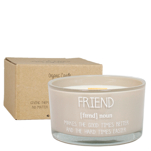 My Flame: SOJAKAARS - FRIENDS - GEUR: FIG'S DELIGHT