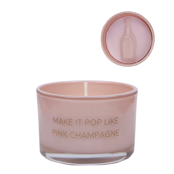 My Flame: Sojakaars: Make it pop like pink champagne - green tea time