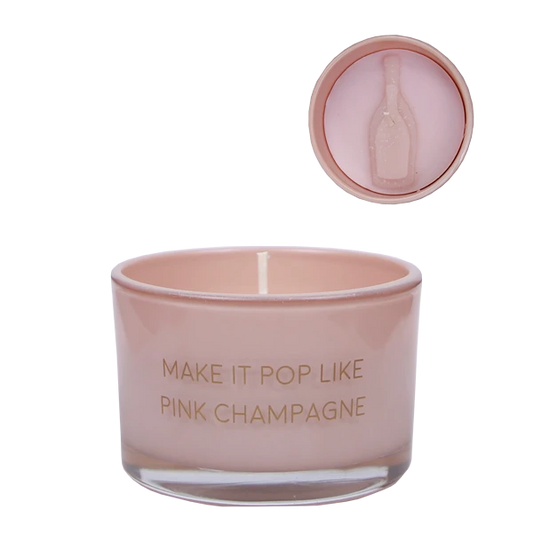 My Flame: Sojakaars: Make it pop like pink champagne - green tea time