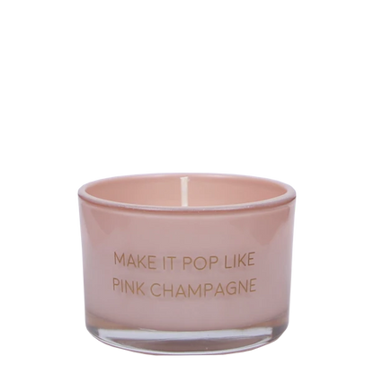 My Flame: Sojakaars: Make it pop like pink champagne - green tea time