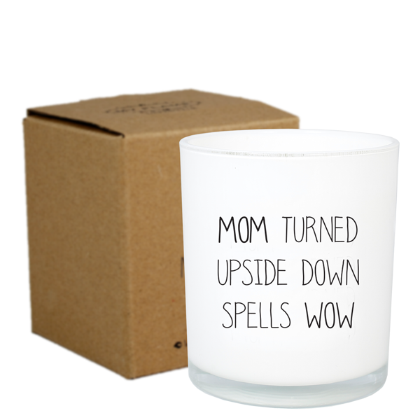 My Flame: SOJAKAARS - MOM = WOW - GEUR: FRESH COTTON