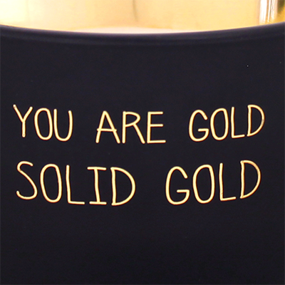 My Flame: SOJAKAARS - YOU ARE GOLD - GEUR: WARM CASHMERE