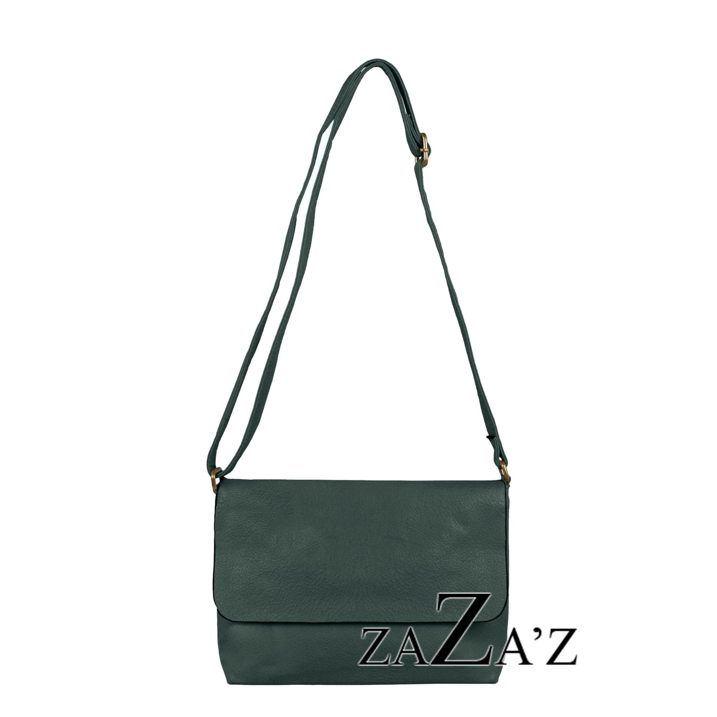 Zaza'z: handtas grijs/blauw