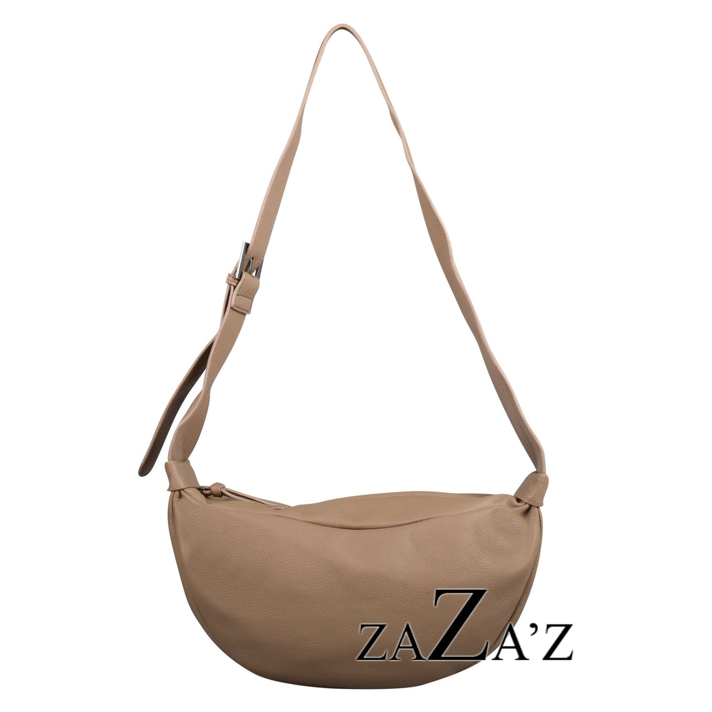 Zaza'z: handtas - bruin
