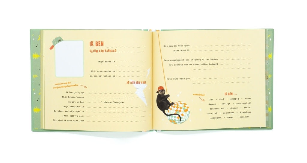 Enfant terrible: vriendenboekje - monkey club