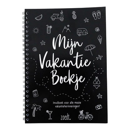 Zoedt: Mijn vakantie invulboek