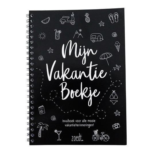 Zoedt: Mijn vakantie invulboek