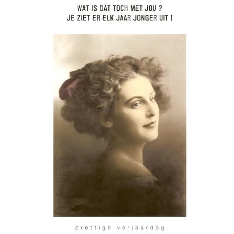 Kartoenfabriek: kaart a6  - wat is dat toch met jou?