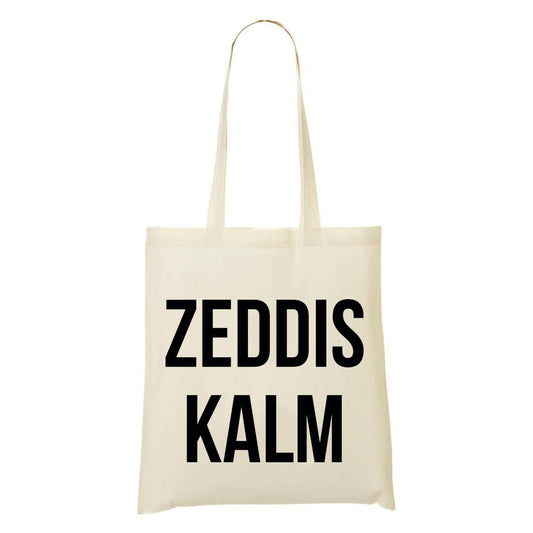 Karen François:  totebag - ZEDDIS KALM - wit