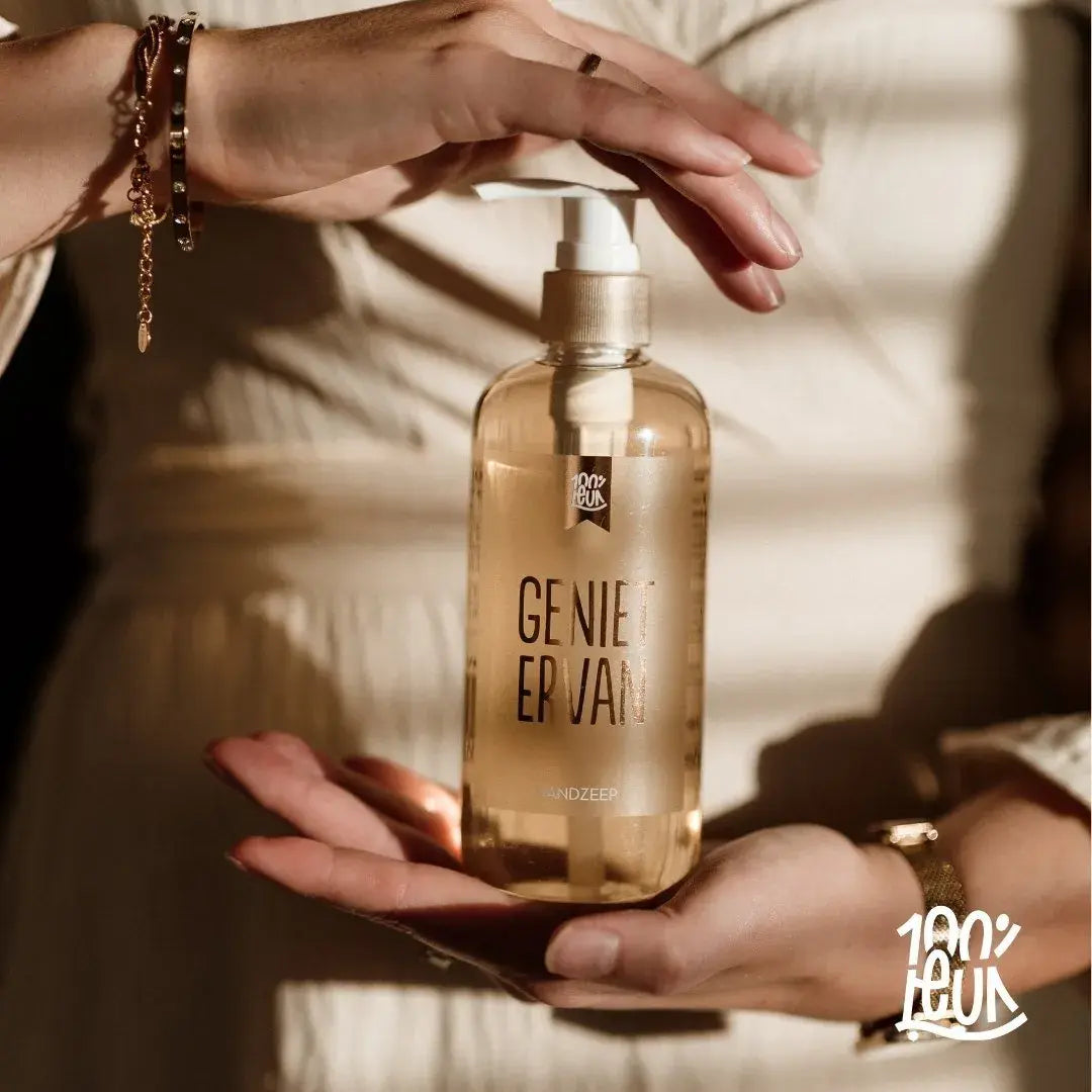 100%LEUK: Handzeep 300ML – Geniet ervan