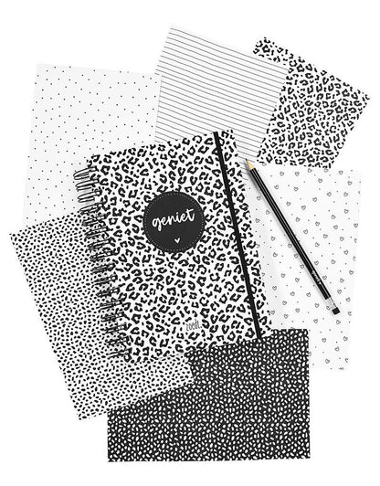 Zoedt Bullet journal Geniet met panter patroon