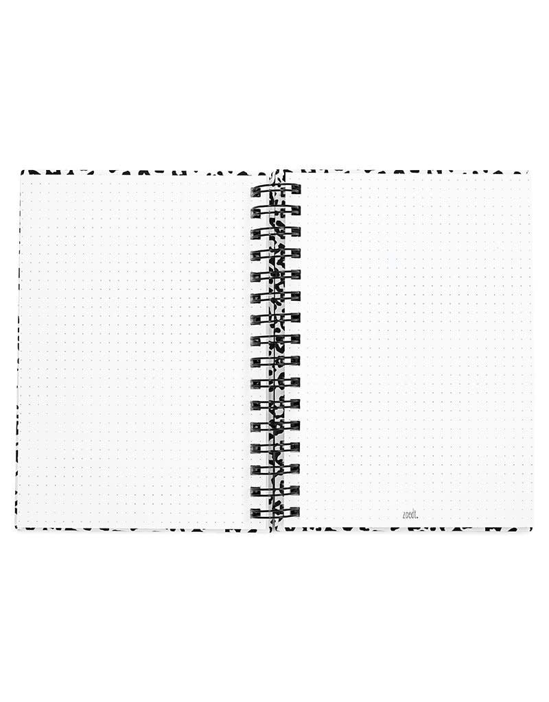Zoedt Bullet journal Geniet met panter patroon