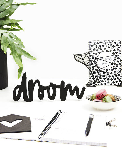 Zoedt DROOM van zwart hout