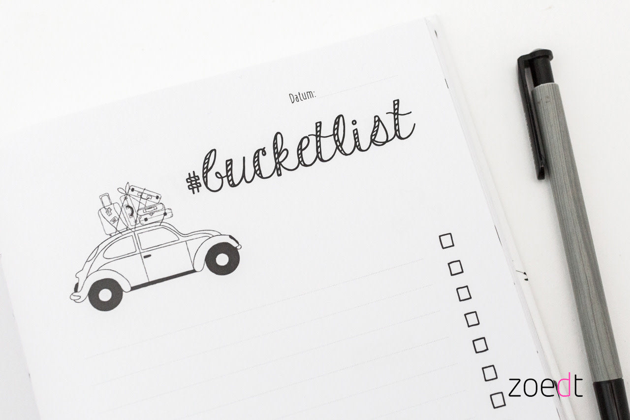 zoedt lifestyle invuldagboek