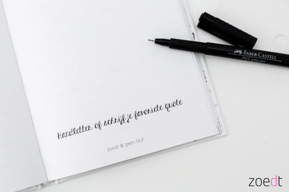 zoedt lifestyle invuldagboek