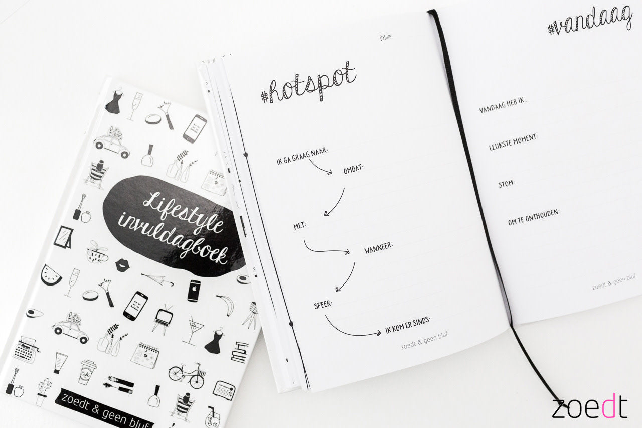 zoedt lifestyle invuldagboek