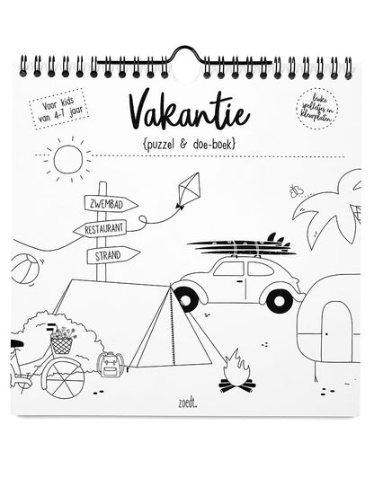 Zoedt vakantie puzzel en doeboek