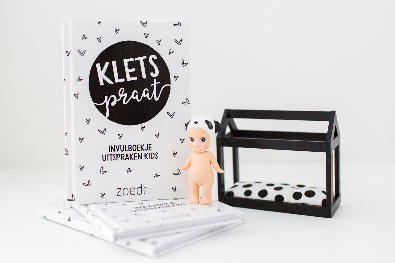 zoedt kletspraat invulboekje