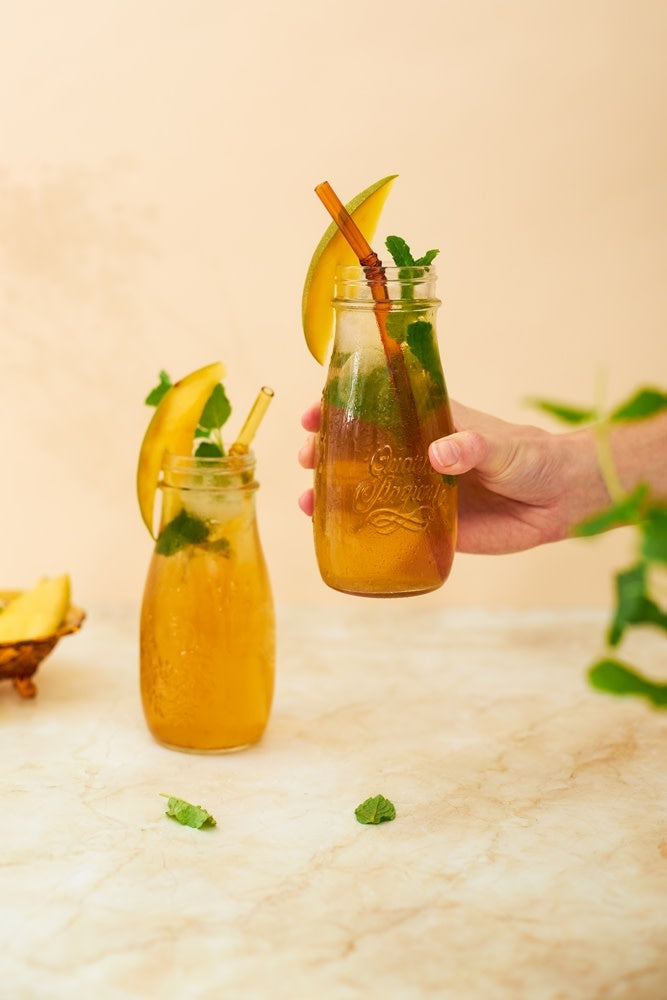 Pineut: Cold brewed iced tea