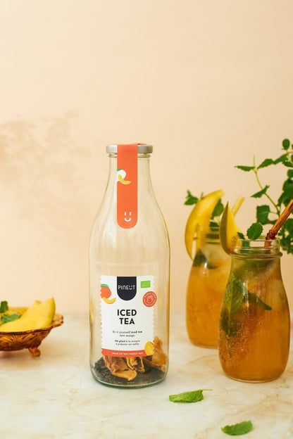Pineut: Cold brewed iced tea