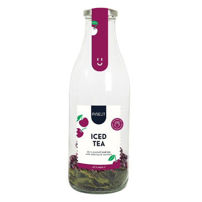 Pineut:  Zelf ijsthee maken | Iced Tea | Cherry & Verveine | Zomerdrankje
